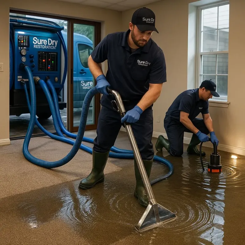Water Extraction and Removal process in Broadview, IL